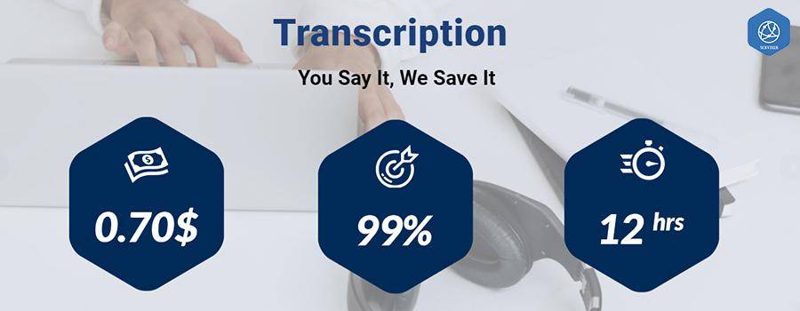 cheapest transcription services