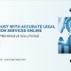 Securing Trust with Accurate Legal Transcription Services Online